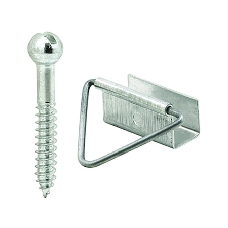 Slide-Co #PL 7762 Mill Aluminum Bottom Latch